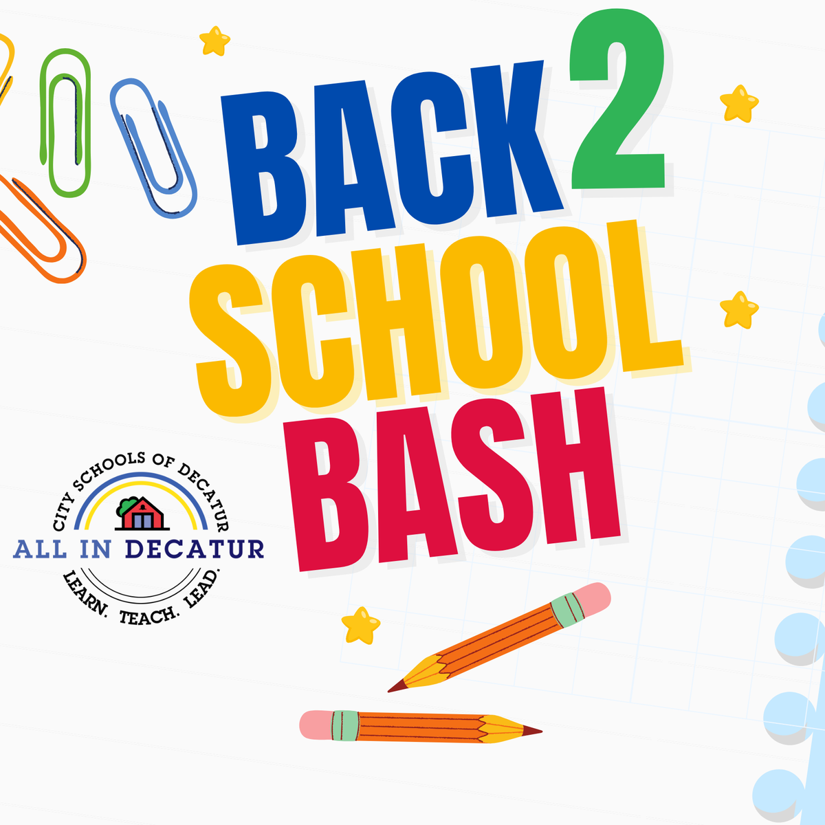  back to school bash sign up