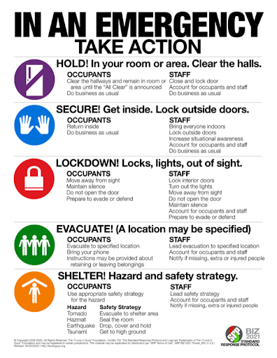 SRP In an Emergency Take Action